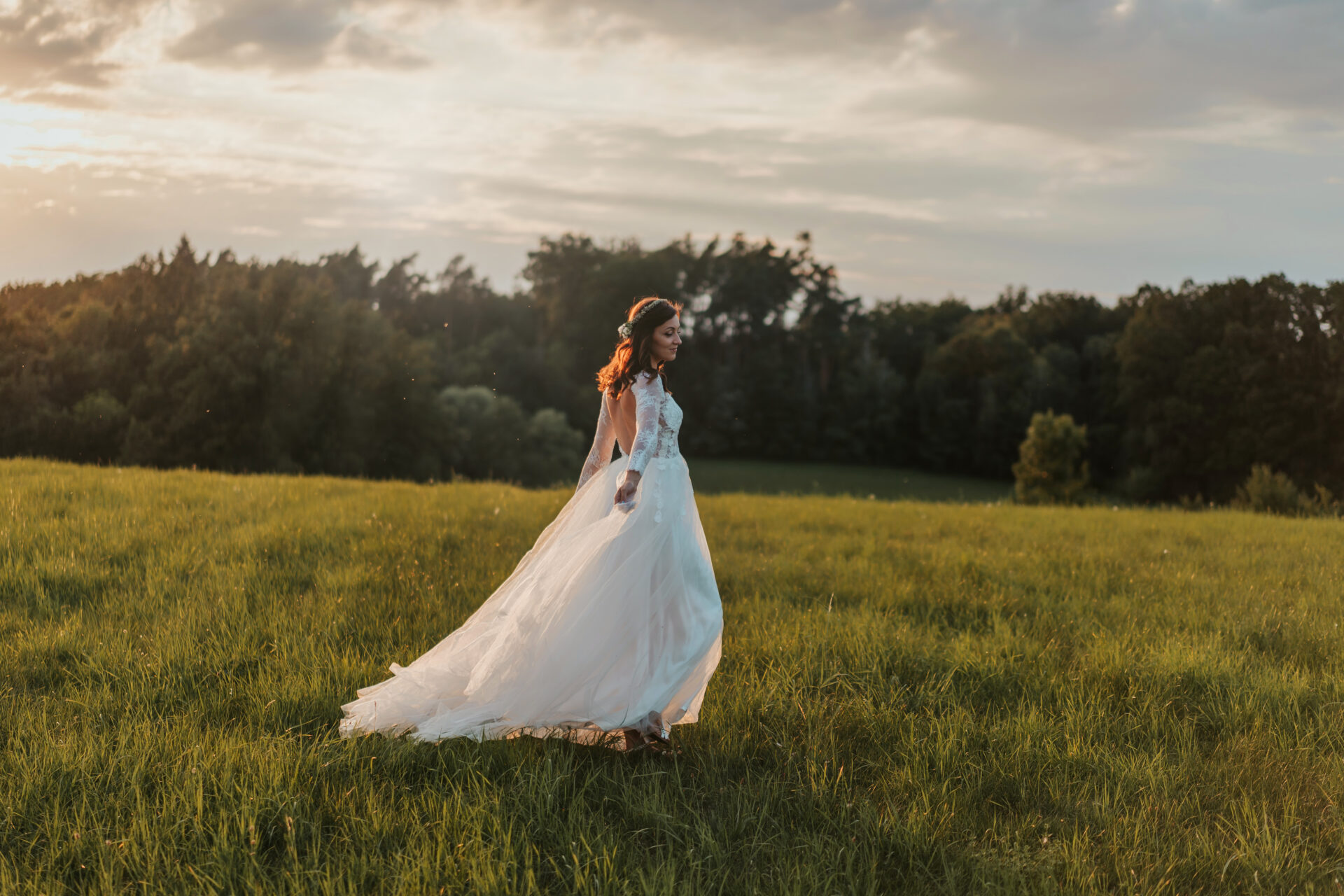 Svatební fotograf - svatební fotografie nevěsta
